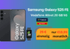 Samsung Galaxy S25 FE mit Vodafone 20 GB 5G und Samsung Galaxy Fit3 für nur 19,99 € monatlich