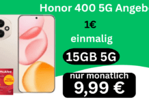 Honor 400 5G Angebot Honor 400 5G Angebot