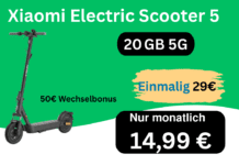 Xiaomi Electric Scooter 5 vertrag Xiaomi Electric Scooter 5 vertrag